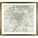 Plán Prahy - Plan de Prague et ses environs - Jaillot, 1757