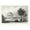 Františkovy Lázně - Franzensbrunn - ocelorytina, Poppel, 1842