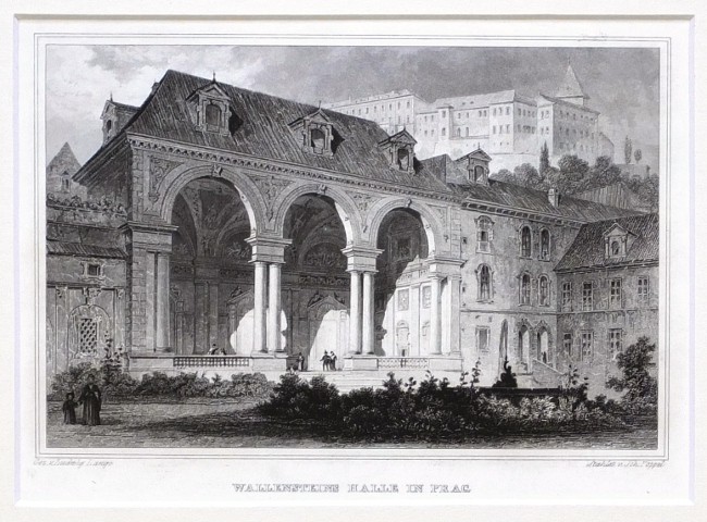Wallensteins Halle in Prag