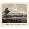 Rakovník - Die Kreisstadt Rakonitz, mědirytina, Hyllos, 1820