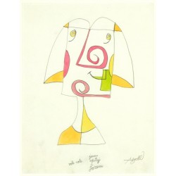 Zdenek Seydl - kresba tužkou a akvarel