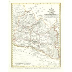 Ungarn - Komitat Baranya - Kupferstich Karte, Görög, 1802