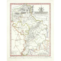 Ungarn - Komitate Heves und Jász-Nagykun-Szolnok - Kupferstich Karte, Görög, 1802