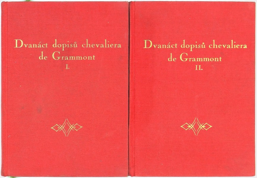 Erotica - Dvanáct dopisů chevaliera de Grammont paní vévodkyni de Richelieu I. - II. - Trefný, 1931