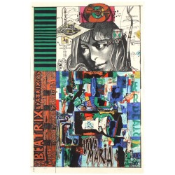 Josef Liesler, Beatrix, barevná litografie, 1967