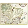 East Asia - Tabula Tartariae et majoris partis Regni Chinae, copparplate map, de Wit, 1680