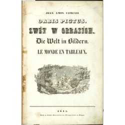 Komenský, Amerling - Orbis Pictus, Swět w obrazích, Praha, 1845-1852
