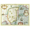 Čína - China, mědirytina, Mercator, Hondius, 1633