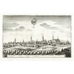 Olešnice - Olse, mědirytina, Merian, 1650
