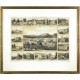 Mariánské Lázně a okolí - Marienbad und seine Umgebungen, litografie, Johann Stark, 1855