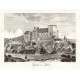 Lipnice nad Sázavou - Lipnic von Süden, kamenorytina, Heber, 1844