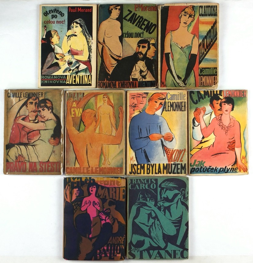 Václav Mašek - knižní obálky