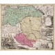 Ducatus Stiriae novissima tabula - Stará mapa
