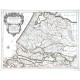 Partie Meridionale du Comté de Hollande - Antique map