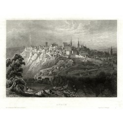 Znojmo - Znaim, ocelorytina, Meyer, 1840