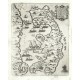 Korfu - Corfu insula, Kupferstich Karte, Camocio, Isole Famose, 1571