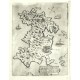 Chios, Greece - Scio. Chio ... Insula, copperplate map, Camocio, Isole Famose, 1571