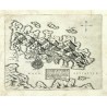 Korcula, Croatia, Curciola insula, copperplate map, Camocio, Isole Famose, 1571