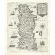 Kréta, Řecko  - Candia vel Creta insula - mědirytina, mapa, Camocio, Isole Famose, 1571