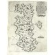 Samos, Řecko - Samo nella Archipelago, mědirytina, mapa, Camocio, Isole Famose, 1571