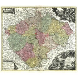 Mappa Geographica Totius Regni Bohemiae