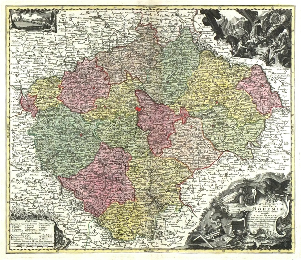 Mappa Geographica Totius Regni Bohemiae