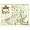 Limburg Province - Ducatus Limburgum, copperplate map, Blaeu, 1634