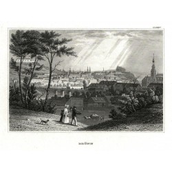 Brno - Brünn, ocelorytina, 1850