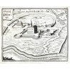 Chlumec nad Cidlinou - Schloss Chlumnitz, mědirytina, Vogt, 1712