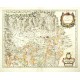 Piedmont - Stato del Piemonte, copperplate map, Blaeu, 1641