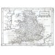 Anglia - Antique map