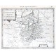 Cantabrigiensis Comitatvs Descriptio - Antique map