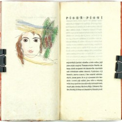 Novotný - Toyen - O Písni písní, Müller, Lis knihomilův, 1931