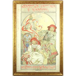 Alphonse Mucha - Krajinská výstava v Ivančicích 1913, poster, lithography, 1912