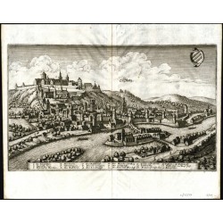 Kladsko - Glatz, mědirytina, Merian, 1640