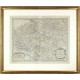 Čechy - Konigreich Boheim, mědirytina, Sanson, 1654. mapa Čech