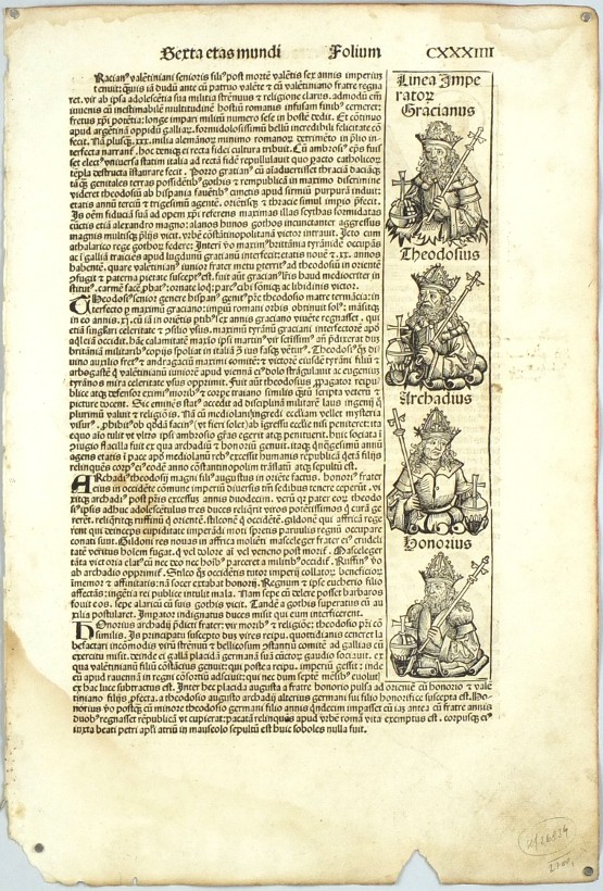 Hartmann Schedel - Liber Chronicarum, 1493 - Folium CXXXIIII