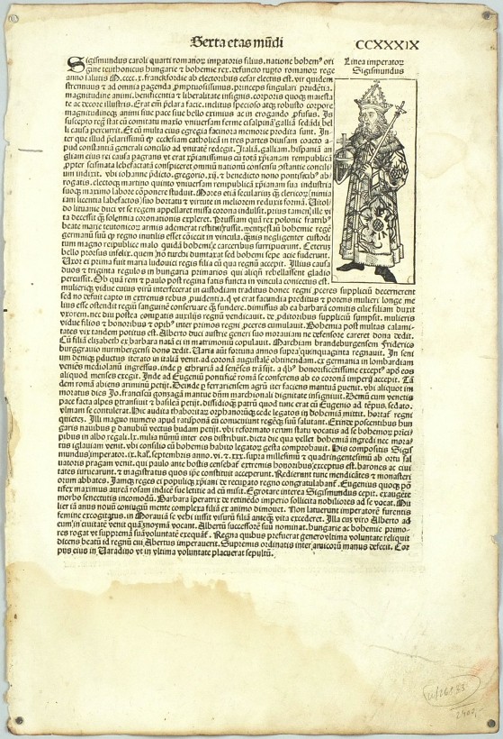 Hartmann Schedel - Liber Chronicarum, 1493 - Folium CCXXXIX - Čechy, 15. století