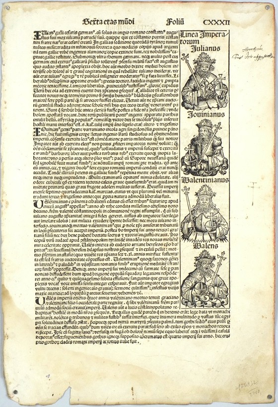 Hartmann Schedel - Liber Chronicarum, 1493 - Folium CXXXII