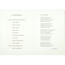 Václav Mašek, František Halas - In memoriam ... Tak umírali, 1945