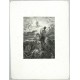 Max Švabinský - Satyr předpovítá vzlet člověka do vesmíru, litografie, 1945