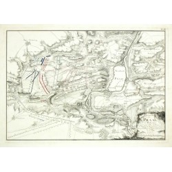 Praha, Bitva u Štěrbohol, 1757, Sedmiletá válka - Bataille de Praag, mědirytina, 1770