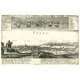 Praga - Praha, mědirytina, lept, Václav Hollar, Paul Fürst, 1668