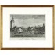 Praha - povodeň 1824 - Überschwemmung von Prag, mědirytina, Rainold, 1825