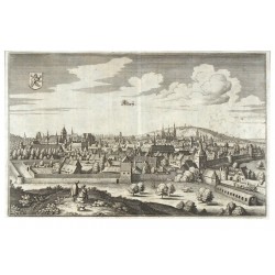 Alzey - Altzey, mědirytina, Merian, 1645