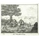 Praha, Bitva u Štěrbohol - Schlacht bei Prag, litografie, Neue Bildergallerie, 1833 - Staré mapy na prodej