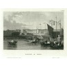 Kanton, Guangzhou, China - Canton in China, Stahlstich, 1840
