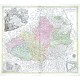 Mappa Geographica specialis Marchionatus Moraviae - Alte Landkarte