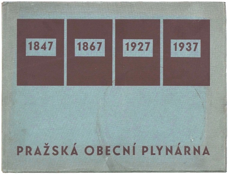 Tusar - Pražská obecní plynárna 1847 1937