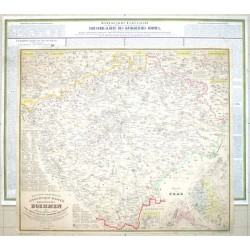 Statistisch-topographische Jndustrie-Karte des Koenigreiches Boehmen